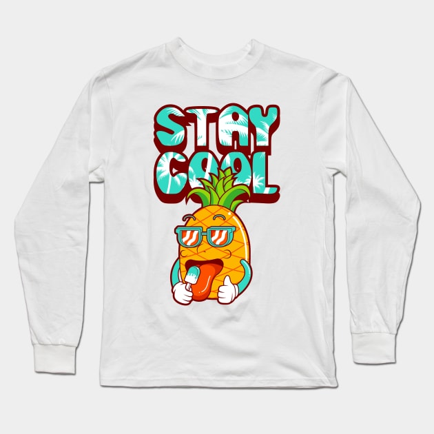 Stay Cool Long Sleeve T-Shirt by AllanDolloso16